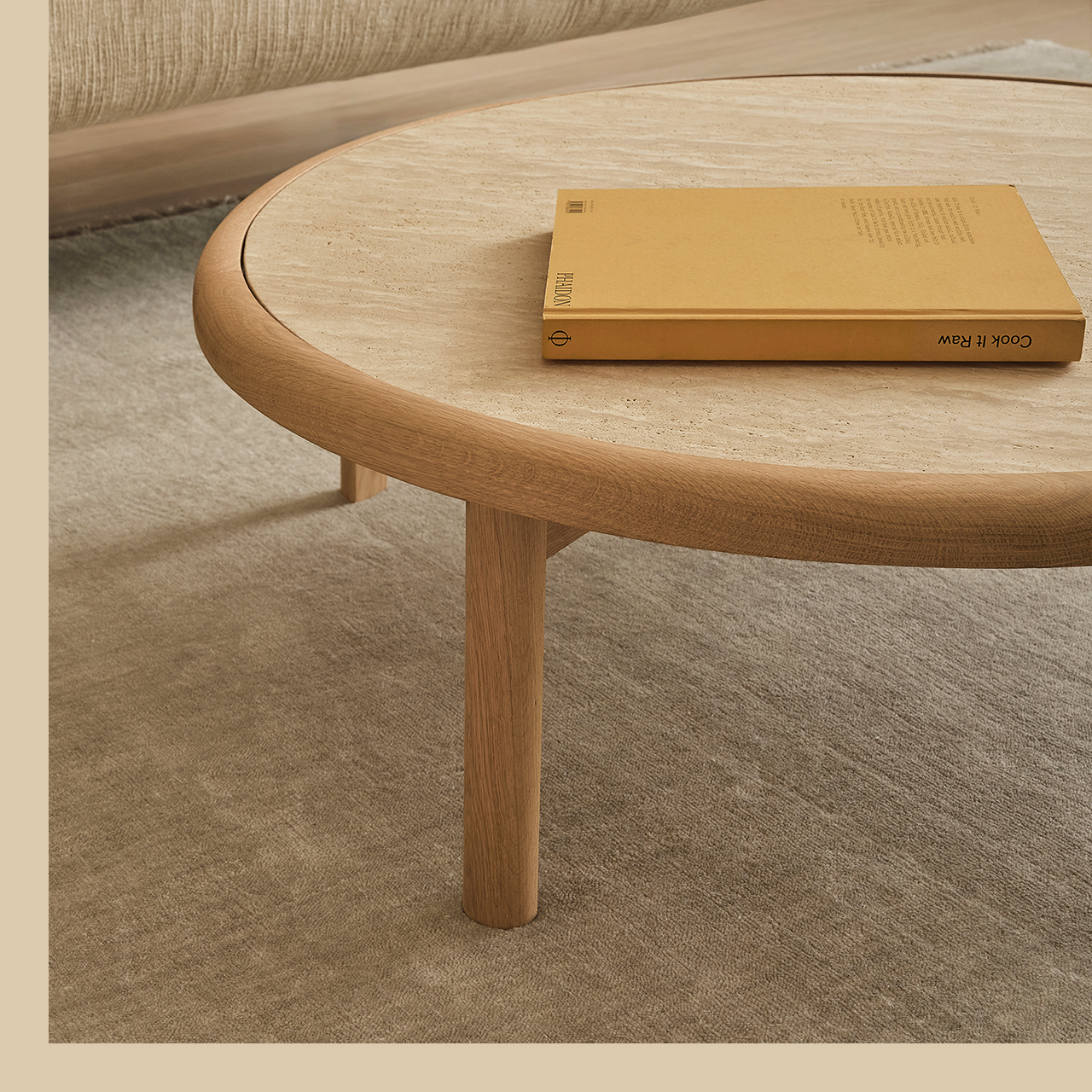 studio gud MELD coffee table detail